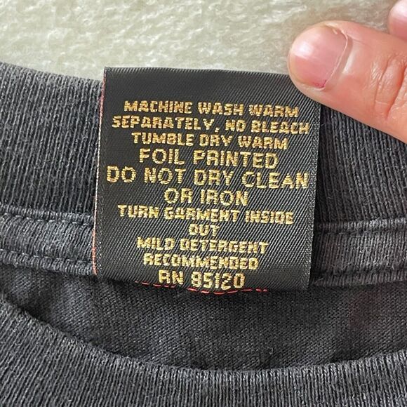 Vintage 80s Keehn Scenes State Capitol Sz L Foil Printed Rare Made In‎ USA - Picture 3 of 14